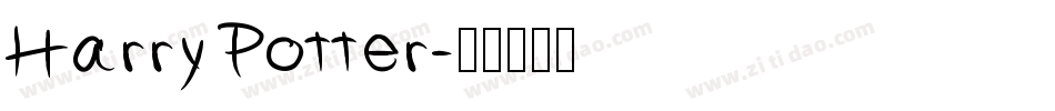 Harry Potter字体转换